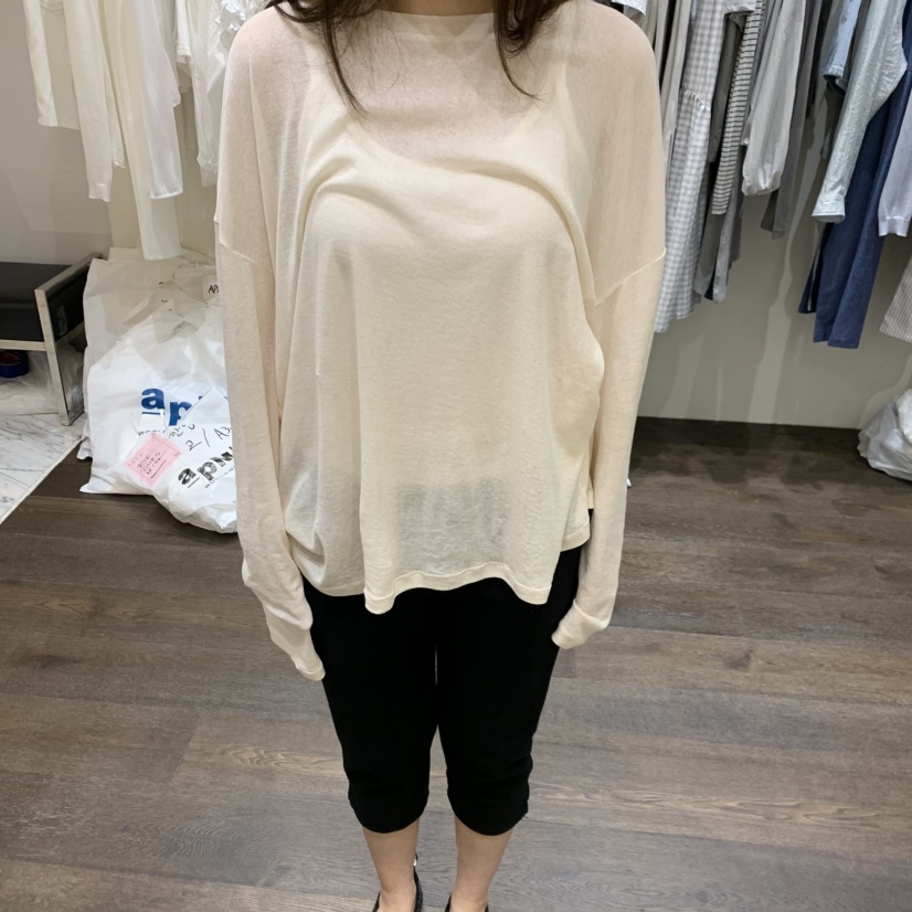 OURIN/THIS IS韓國東大門代購女士新品26夏季26春夏長袖T恤OURIN/THIS IS長袖T恤圖色4