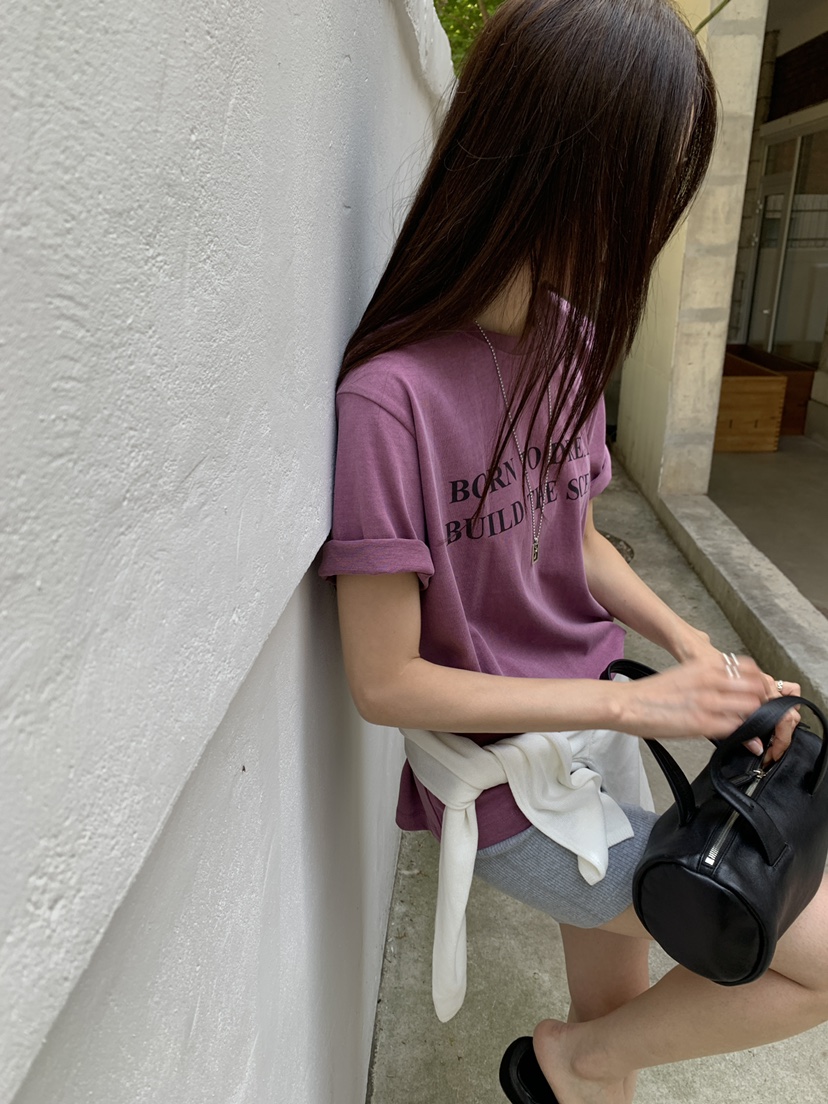 B_GARDER韓國代購女裝新款休閑推薦26春夏26夏季人氣職業T恤B.GARDERT恤