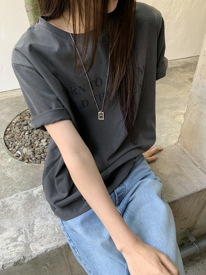 B_GARDER韓國代購女裝新款休閑推薦26春夏26夏季人氣職業T恤B.GARDERT恤