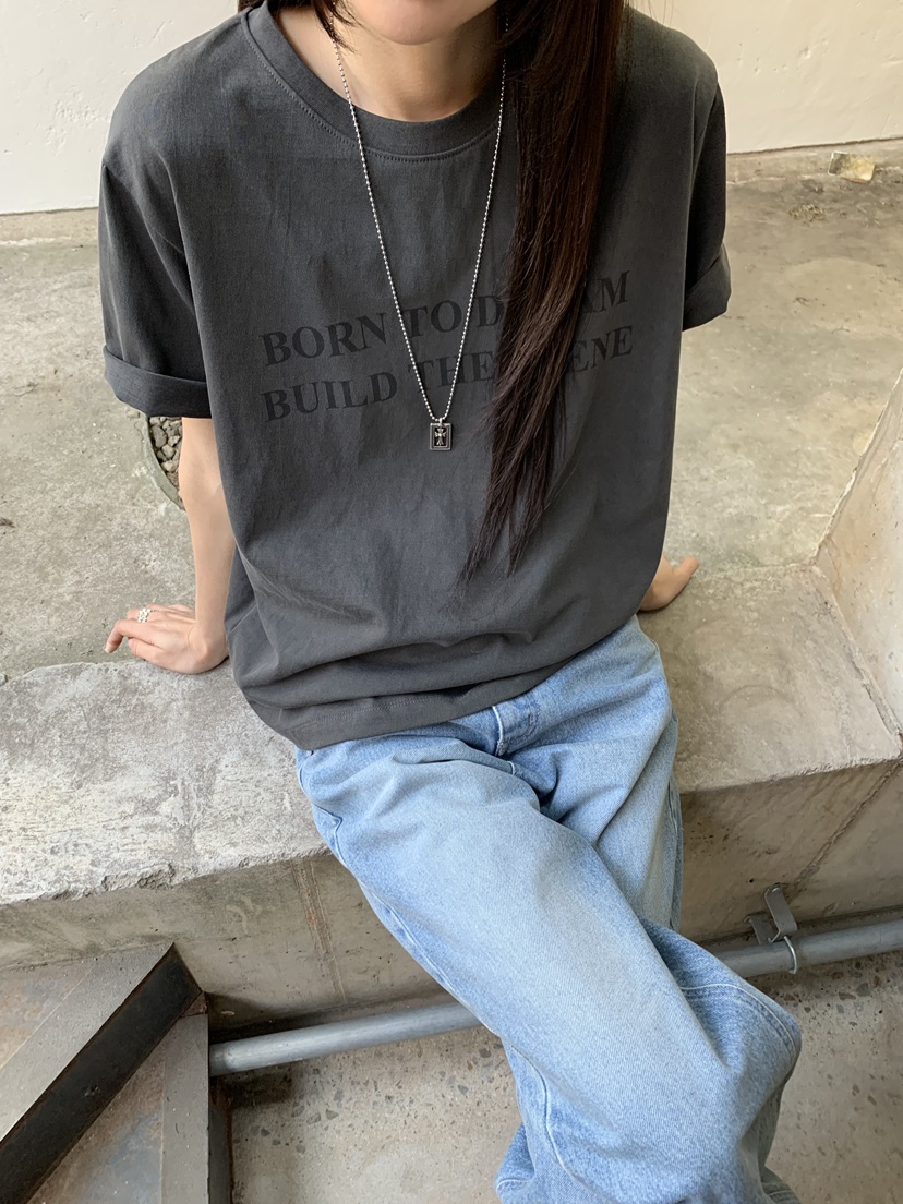 B_GARDER韓國代購女裝新款休閑推薦26春夏26夏季人氣職業T恤B.GARDERT恤