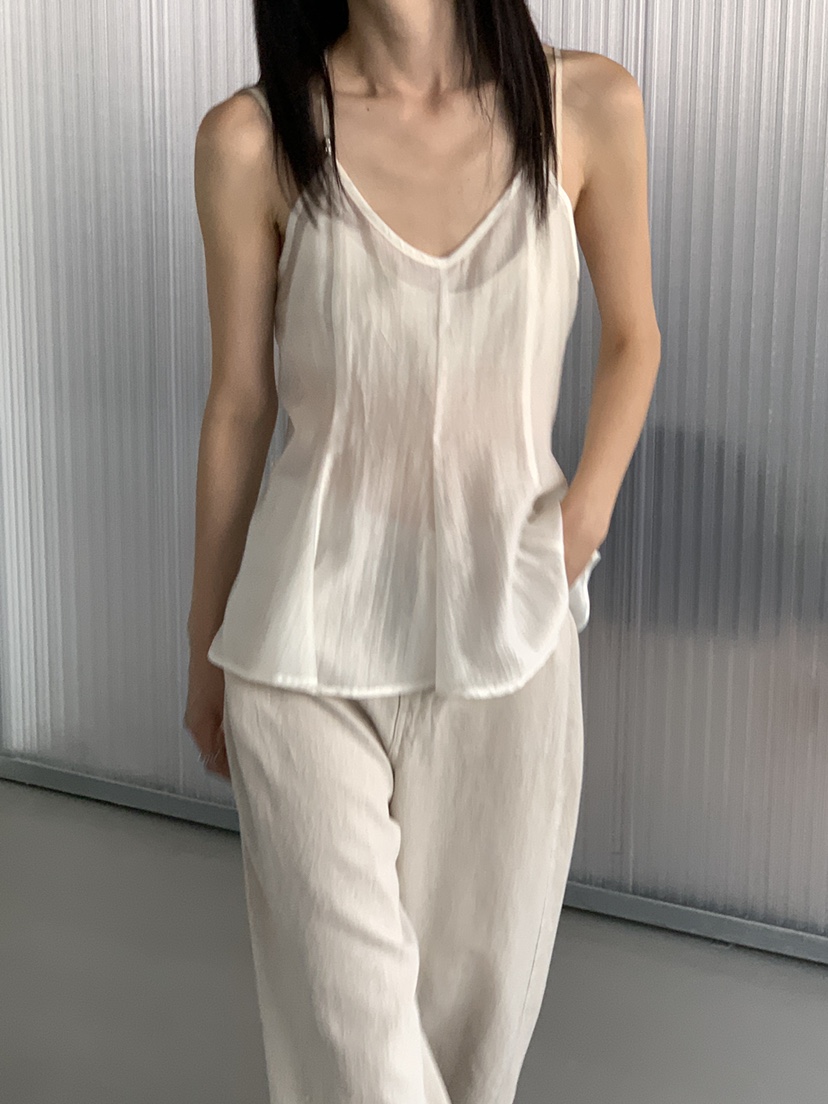 MOVENNE韓國東大門代購女裝新款時尚推薦26春夏休閑褲水洗亞麻MOVENNE休閑褲