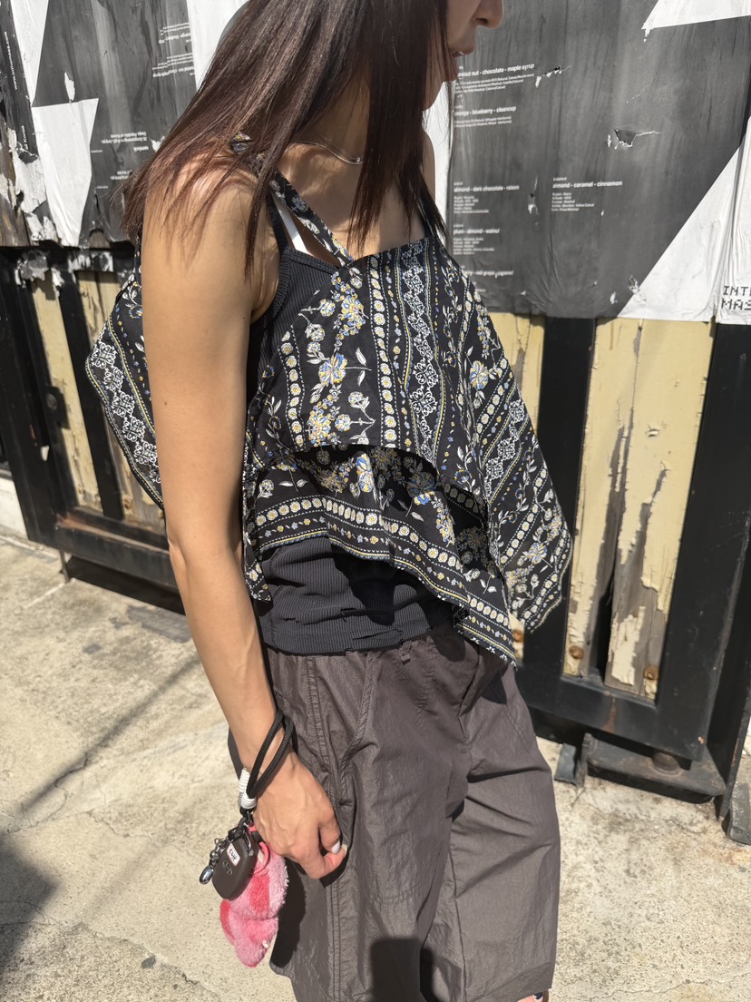 FRANC—L韓國代購女裝新品時尚人氣休閑26夏季26春夏吊帶背心FRANC吊帶/背心