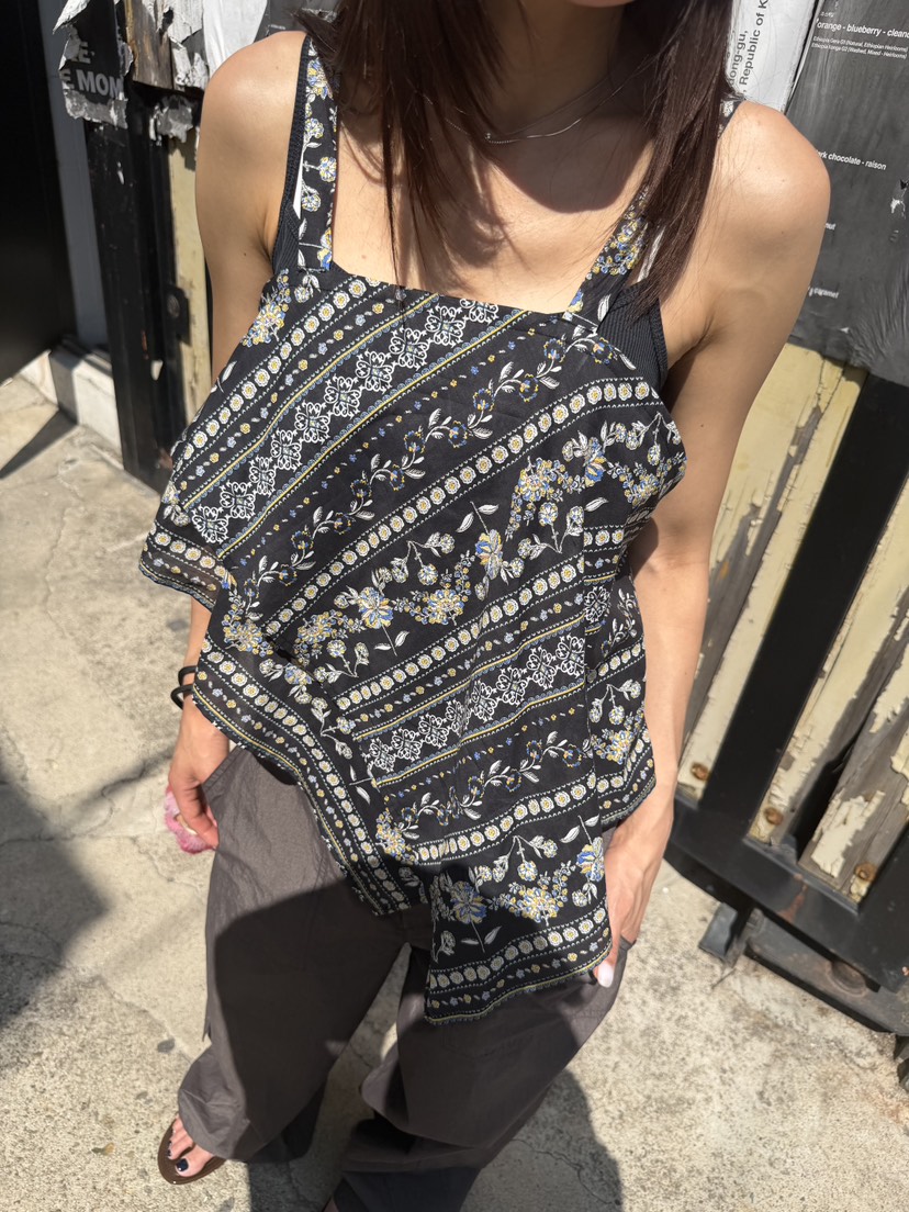 FRANC—L韓國代購女裝新品時尚人氣休閑26夏季26春夏吊帶背心FRANC吊帶/背心