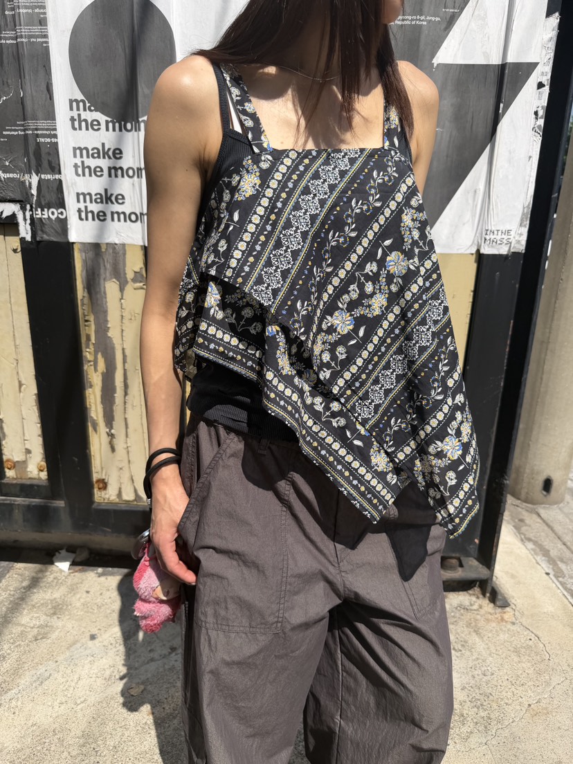 FRANC—L韓國代購女裝新品時尚人氣休閑26夏季26春夏吊帶背心FRANC吊帶/背心圖色1