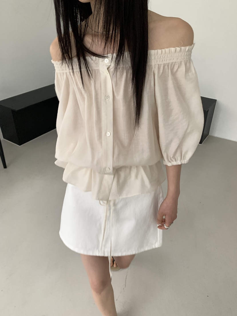MOVENNE韓國直郵實拍女士新品推薦26春夏人氣職業襯衫蕾絲衫MOVENNE襯衫/蕾絲衫