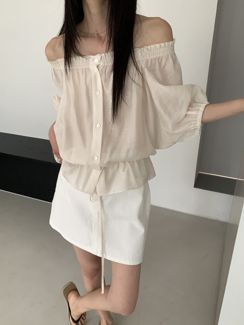 MOVENNE韓國直郵實拍女士新品推薦26春夏人氣職業襯衫蕾絲衫MOVENNE襯衫/蕾絲衫