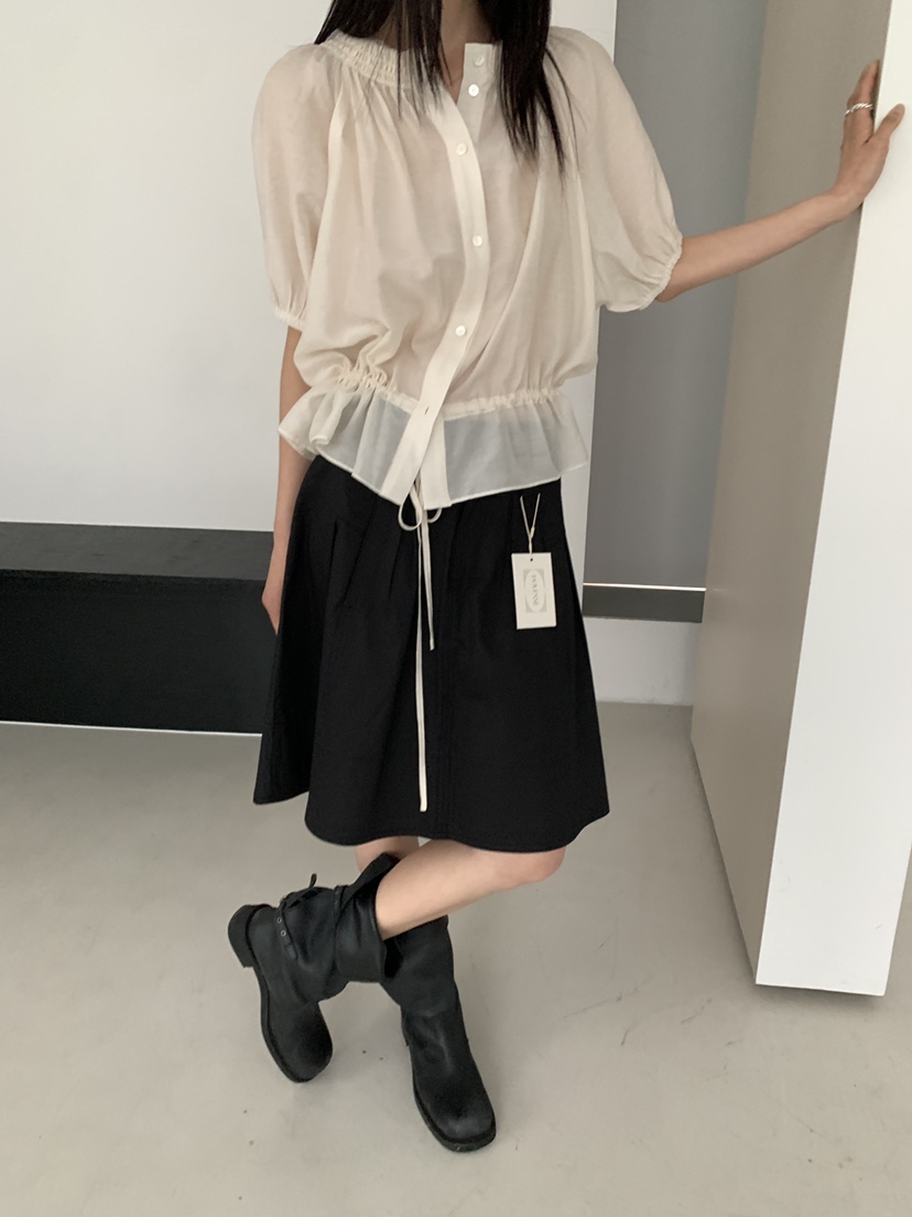 MOVENNE韓國直郵實拍女士新品推薦26春夏人氣職業襯衫蕾絲衫MOVENNE襯衫/蕾絲衫