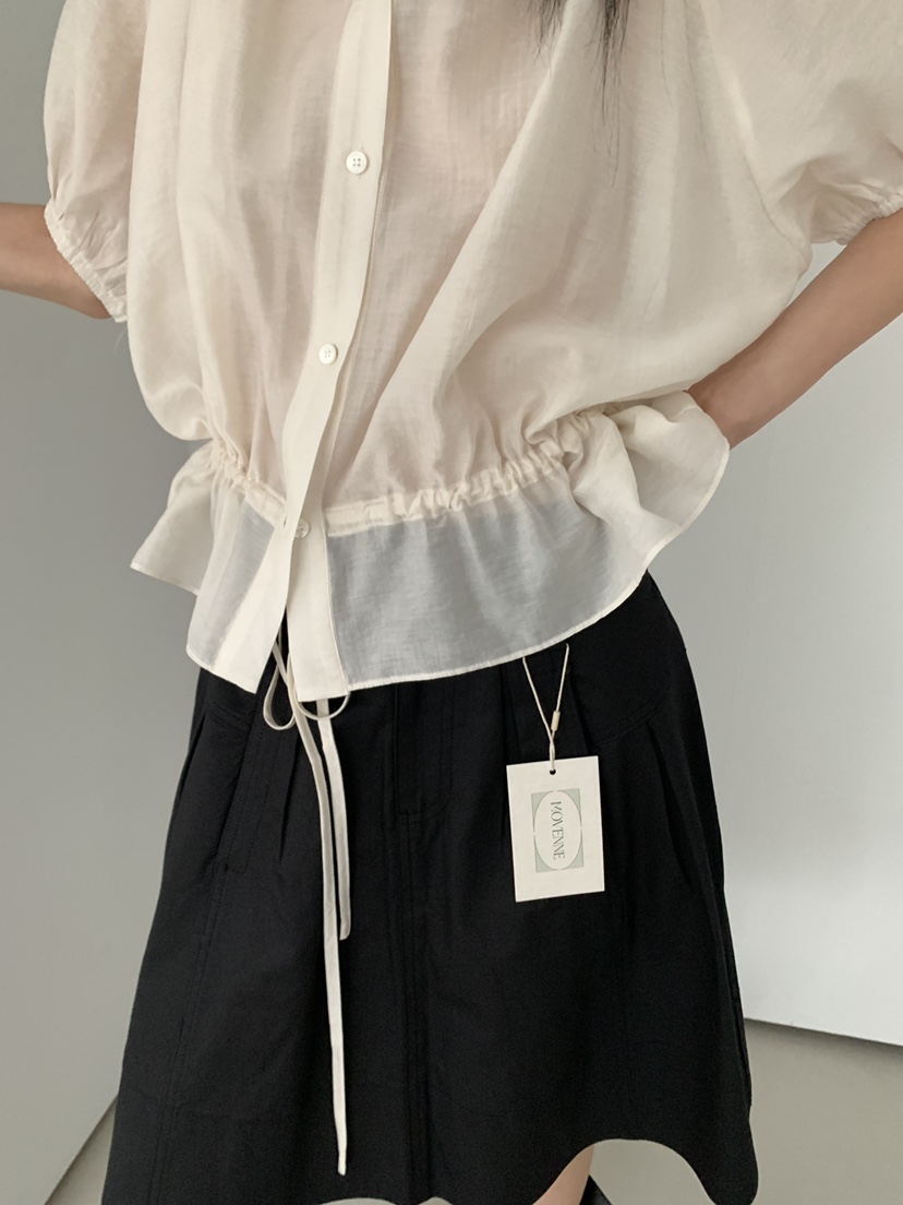 MOVENNE韓國直郵實拍女士新品推薦26春夏人氣職業襯衫蕾絲衫MOVENNE襯衫/蕾絲衫