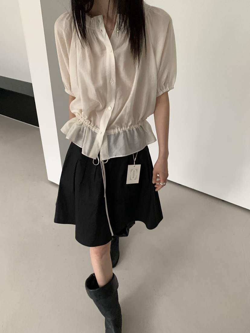 MOVENNE韓國直郵實拍女士新品推薦26春夏人氣職業襯衫蕾絲衫MOVENNE襯衫/蕾絲衫