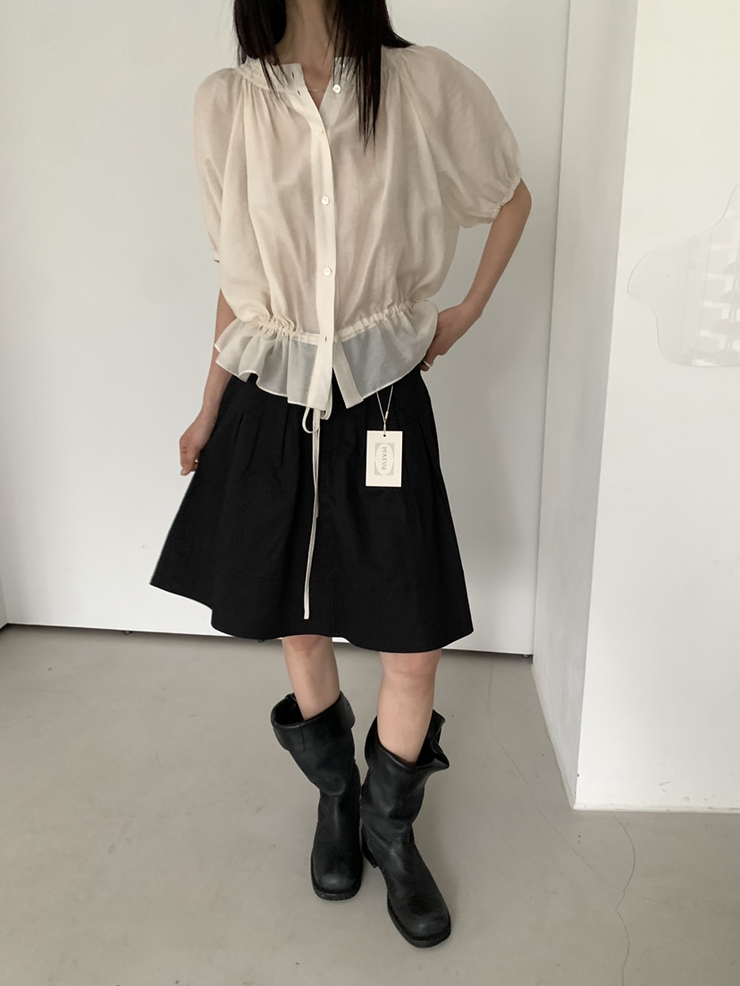 MOVENNE韓國直郵實拍女士新品推薦26春夏人氣職業襯衫蕾絲衫MOVENNE襯衫/蕾絲衫