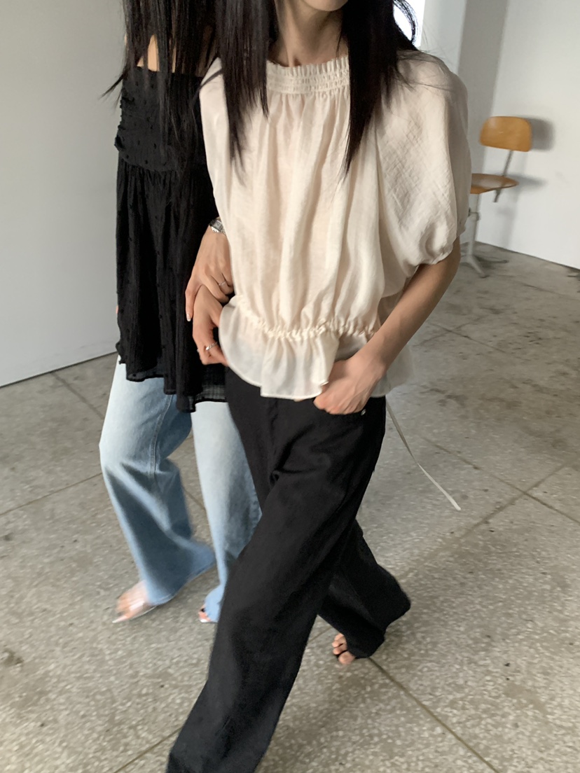 MOVENNE韓國直郵實拍女士新品推薦26春夏人氣職業襯衫蕾絲衫MOVENNE襯衫/蕾絲衫