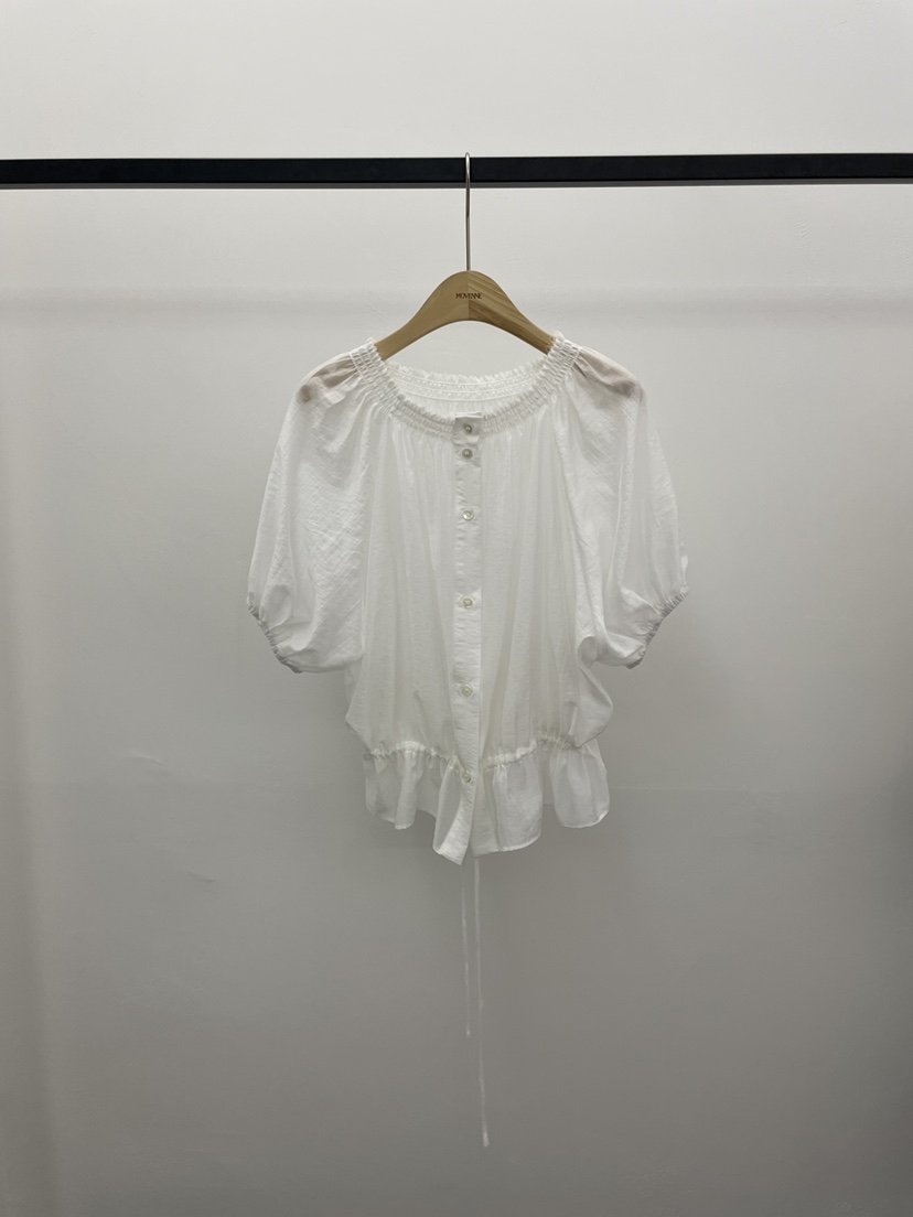 MOVENNE韓國直郵實拍女士新品推薦26春夏人氣職業襯衫蕾絲衫MOVENNE襯衫/蕾絲衫圖色1