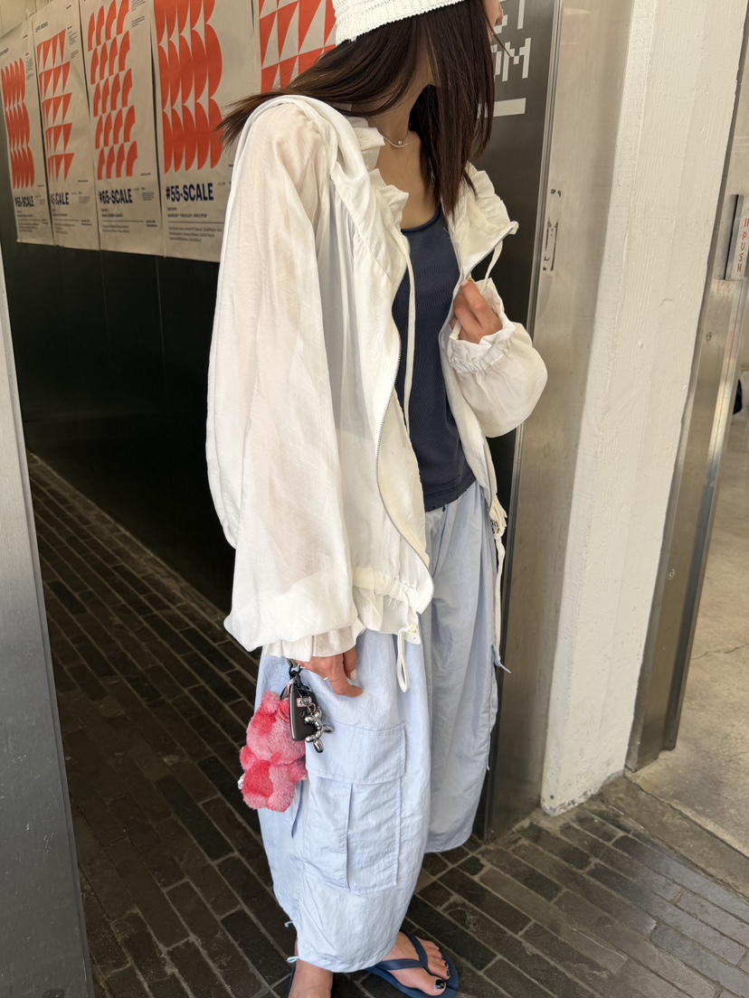 FRANC—L韓國直郵實拍女士新品休閑人氣熱賣26夏季時尚夾克FRANC夾克