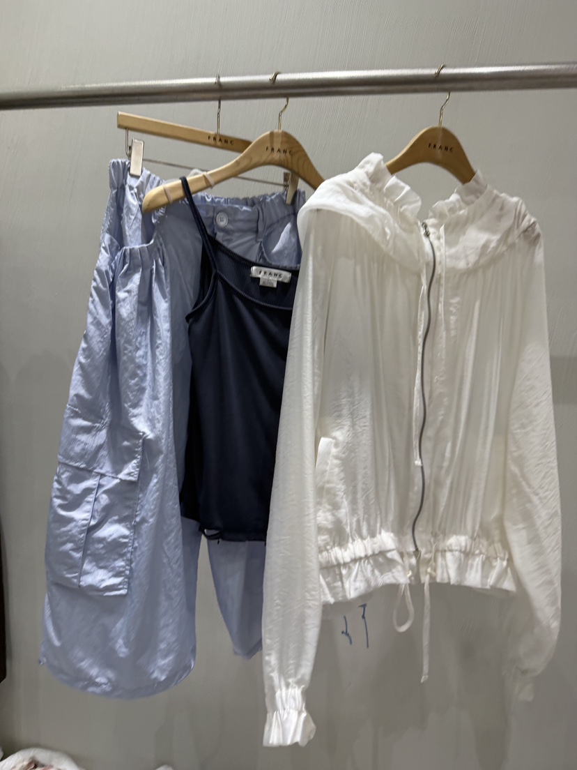 FRANC—L韓國直郵實拍女士新品休閑人氣熱賣26夏季時尚夾克FRANC夾克