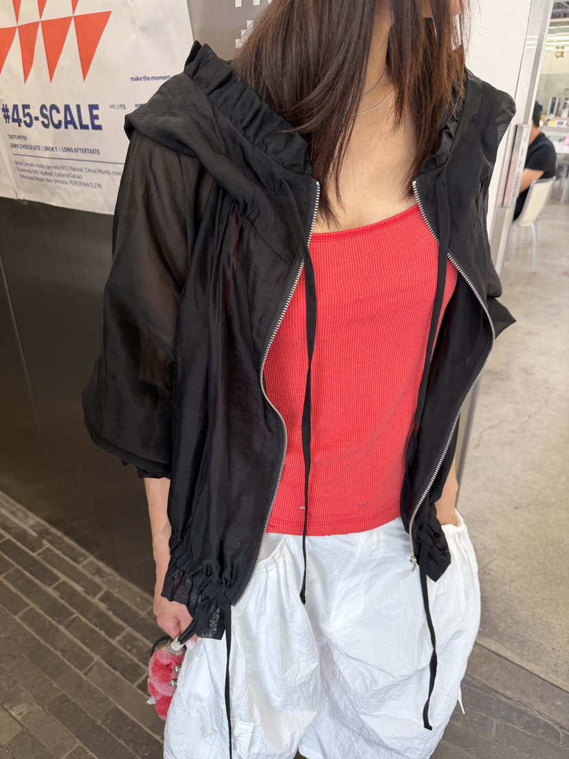 FRANC—L韓國直郵實拍女士新品休閑人氣熱賣26夏季時尚夾克FRANC夾克