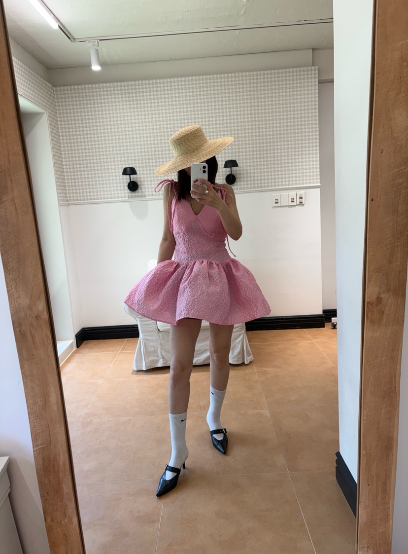 PLATFORM-L韓國直郵女裝新品休閑26夏季職業26春夏連衣裙PLATFORM連衣裙
