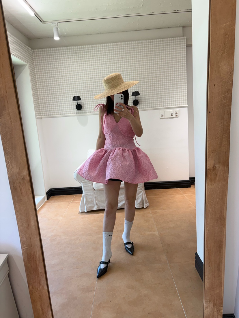 PLATFORM-L韓國直郵女裝新品休閑26夏季職業26春夏連衣裙PLATFORM連衣裙