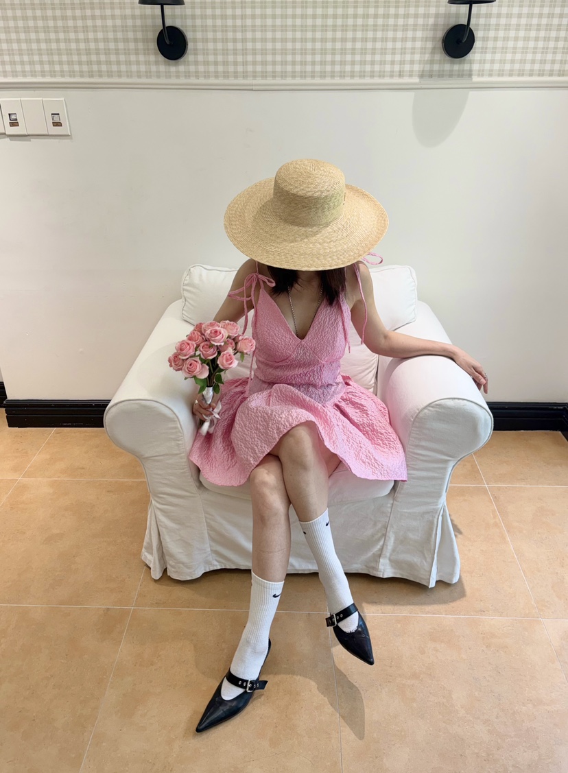 PLATFORM-L韓國直郵女裝新品休閑26夏季職業26春夏連衣裙PLATFORM連衣裙
