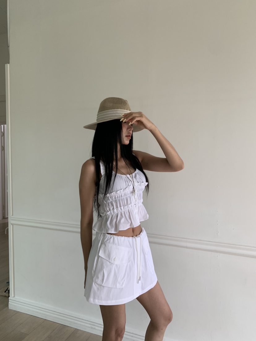 BADCALM韓國直郵實拍女裝新品26夏季熱賣時尚26春夏職業裙褲BADCALM裙褲