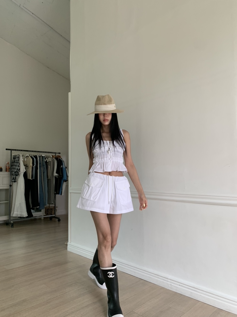 BADCALM韓國直郵實拍女裝新品26夏季熱賣時尚26春夏職業裙褲BADCALM裙褲