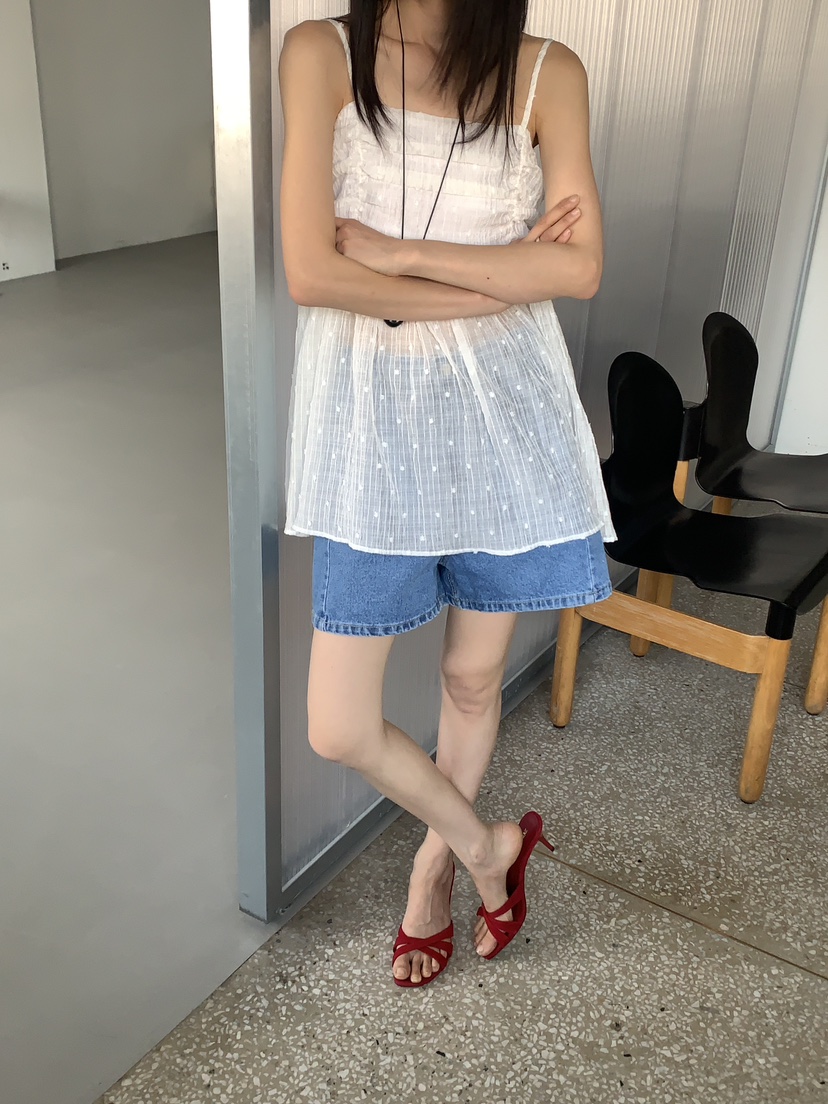 MOVENNE韓國東大門代購女士新品職業時尚熱賣26春夏吊帶背心MOVENNE吊帶/背心