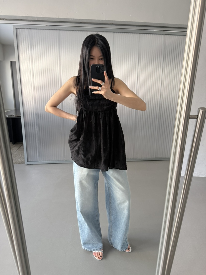 MOVENNE韓國東大門代購女士新品職業時尚熱賣26春夏吊帶背心MOVENNE吊帶/背心