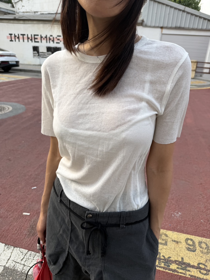 FRANC—L東大門實拍韓國女裝新款休閑時尚26夏季26春夏T恤FRANCT恤圖色1