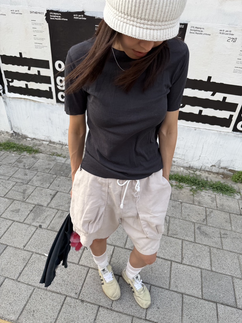 FRANC—L東大門實拍韓國女裝新款休閑時尚26夏季26春夏T恤FRANCT恤圖色2