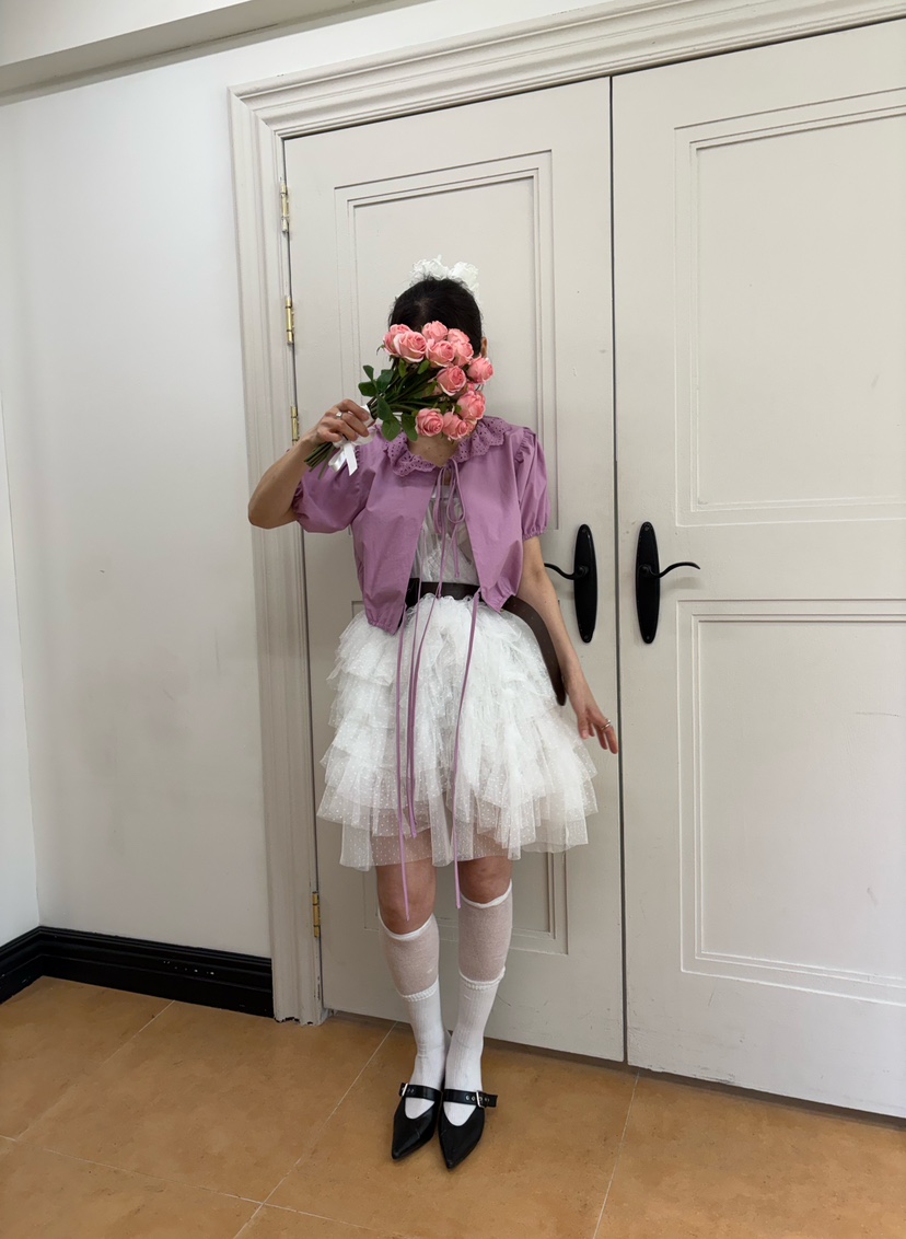PLATFORM-L韓國東大門直郵女裝新款26春夏時尚襯衫蕾絲衫PLATFORM襯衫/蕾絲衫