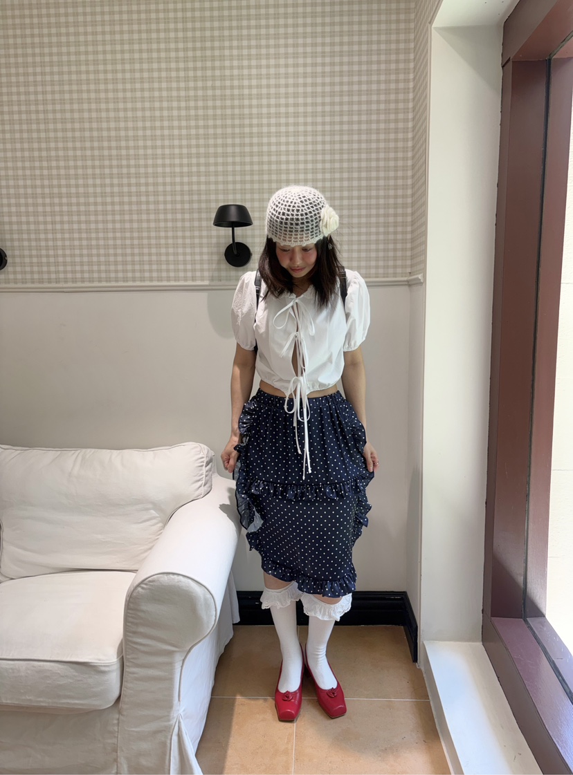 PLATFORM-L韓國東大門直郵女裝新款26春夏時尚襯衫蕾絲衫PLATFORM襯衫/蕾絲衫