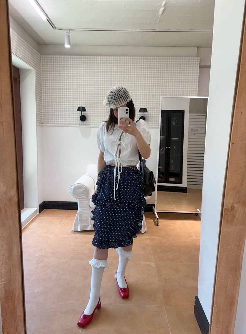 PLATFORM-L韓國東大門直郵女裝新款26春夏時尚襯衫蕾絲衫PLATFORM襯衫/蕾絲衫