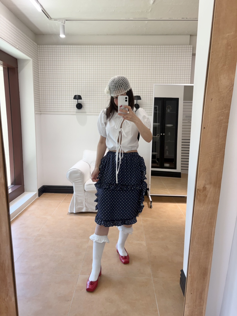 PLATFORM-L韓國東大門直郵女裝新款26春夏時尚襯衫蕾絲衫PLATFORM襯衫/蕾絲衫