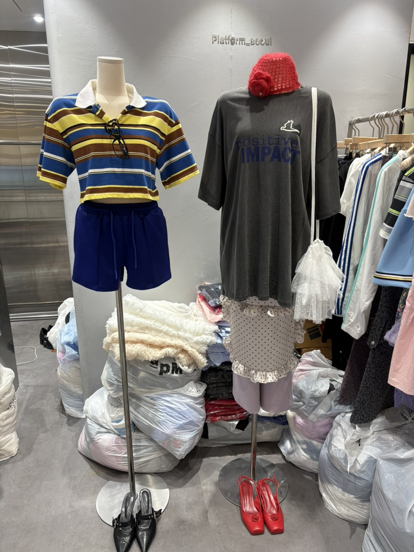 PLATFORM-L韓國代購女士新品26夏季休閑人氣26春夏休閑褲PLATFORM休閑褲