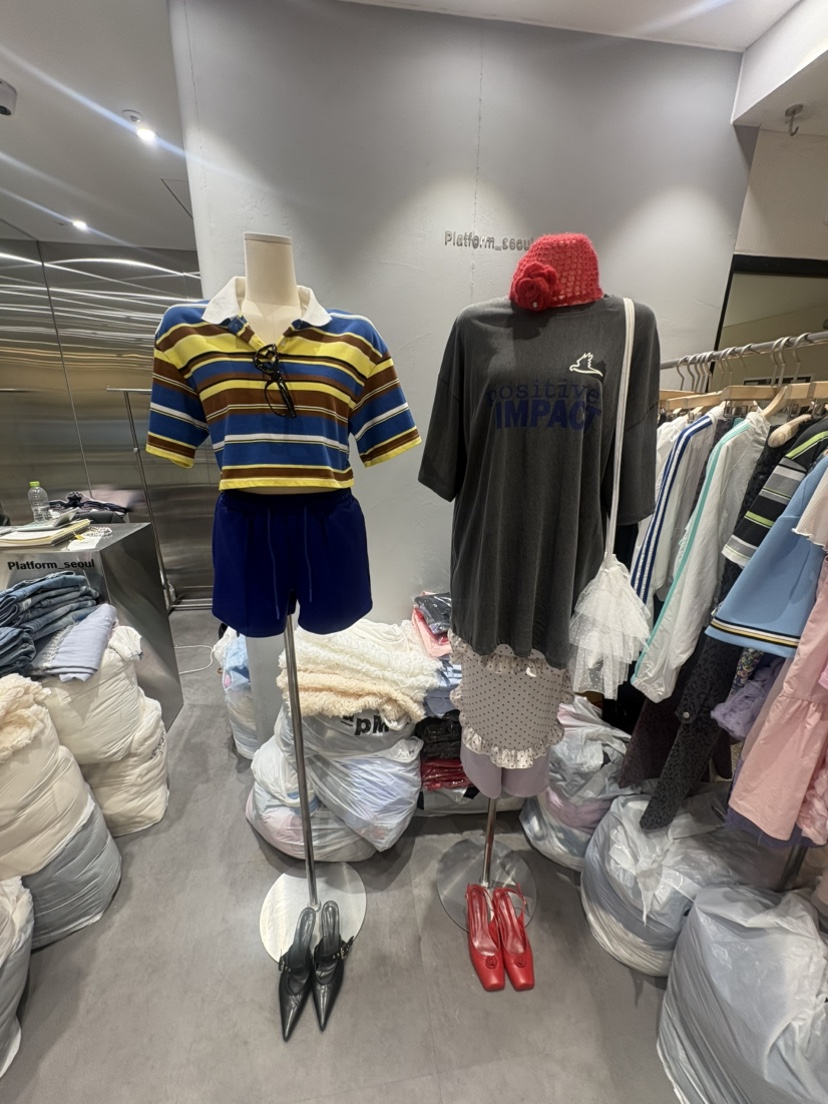 PLATFORM-L韓國代購女士新品26夏季休閑人氣26春夏休閑褲PLATFORM休閑褲
