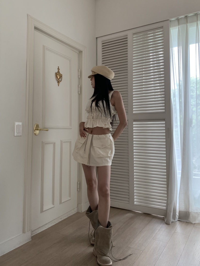 BADCALM韓國東大門直郵女士新品時尚人氣26夏季吊帶背心無袖BADCALM吊帶/背心