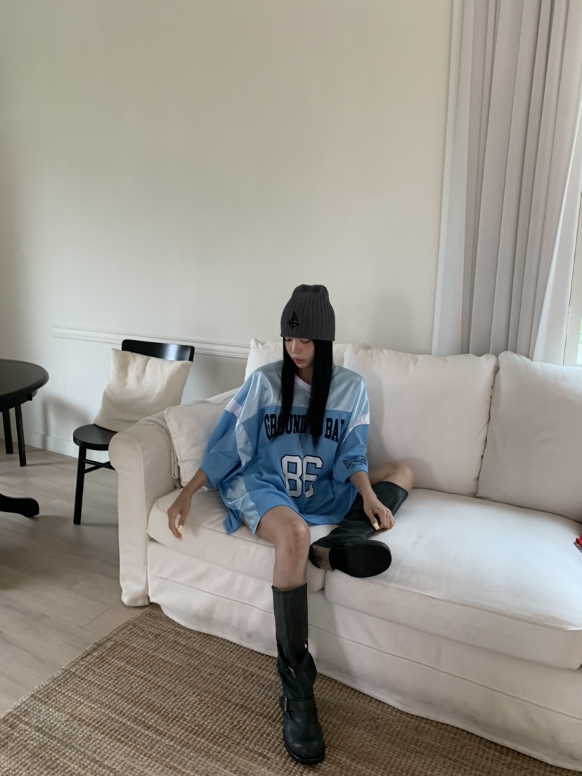 BADCALM東大門實拍韓國女裝新品熱賣職業休閑時尚26春夏T恤BADCALMT恤