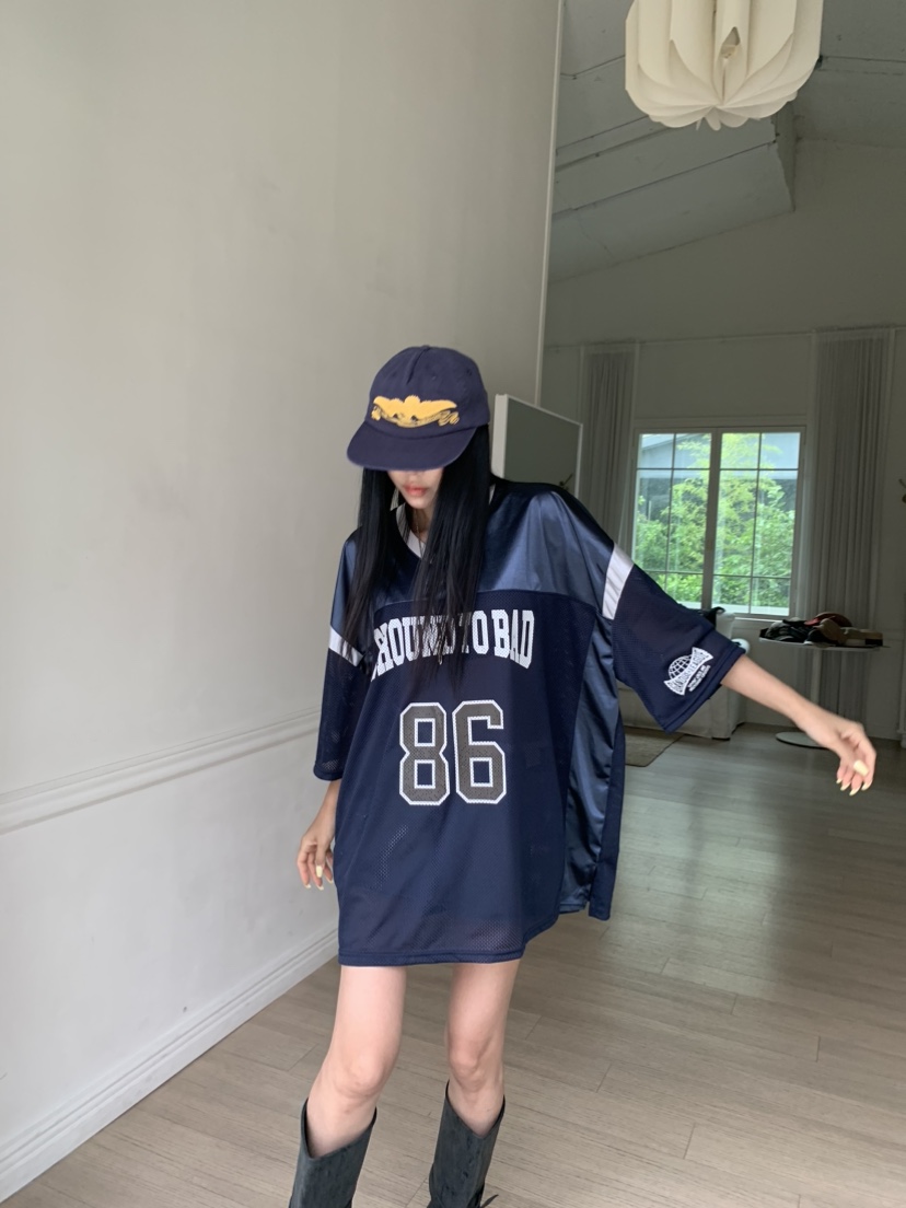 BADCALM東大門實拍韓國女裝新品熱賣職業休閑時尚26春夏T恤BADCALMT恤