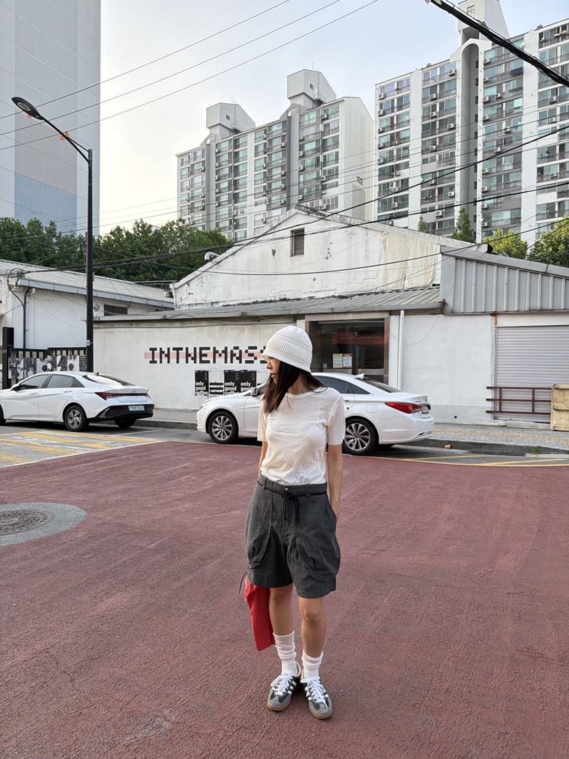 FRANC—L韓國東大門直郵女裝新品人氣26夏季26春夏職業短褲FRANC短褲