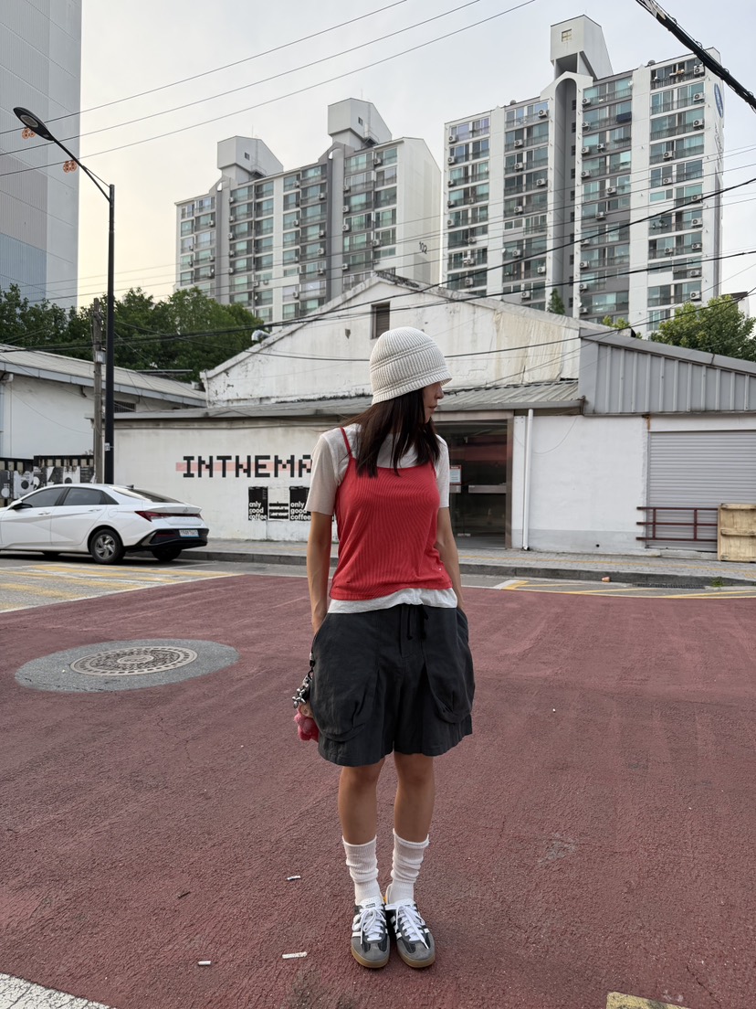FRANC—L韓國東大門直郵女裝新品人氣26夏季26春夏職業短褲FRANC短褲