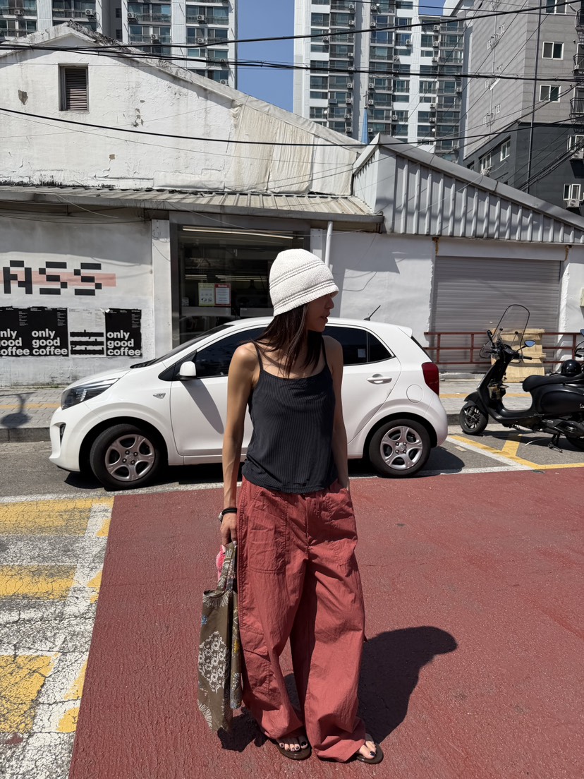 FRANC—L東大門實拍韓國女裝新品推薦時尚休閑熱賣休閑褲FRANC休閑褲
