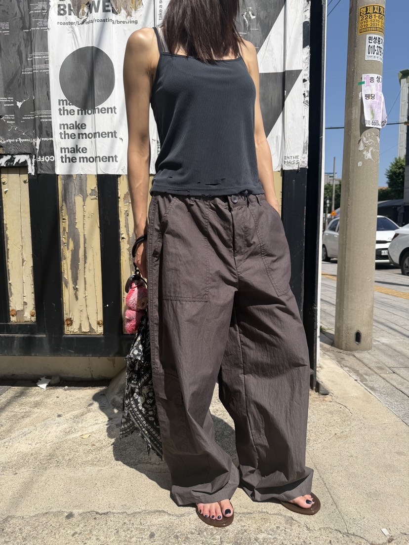 FRANC—L東大門實拍韓國女裝新品推薦時尚休閑熱賣休閑褲FRANC休閑褲