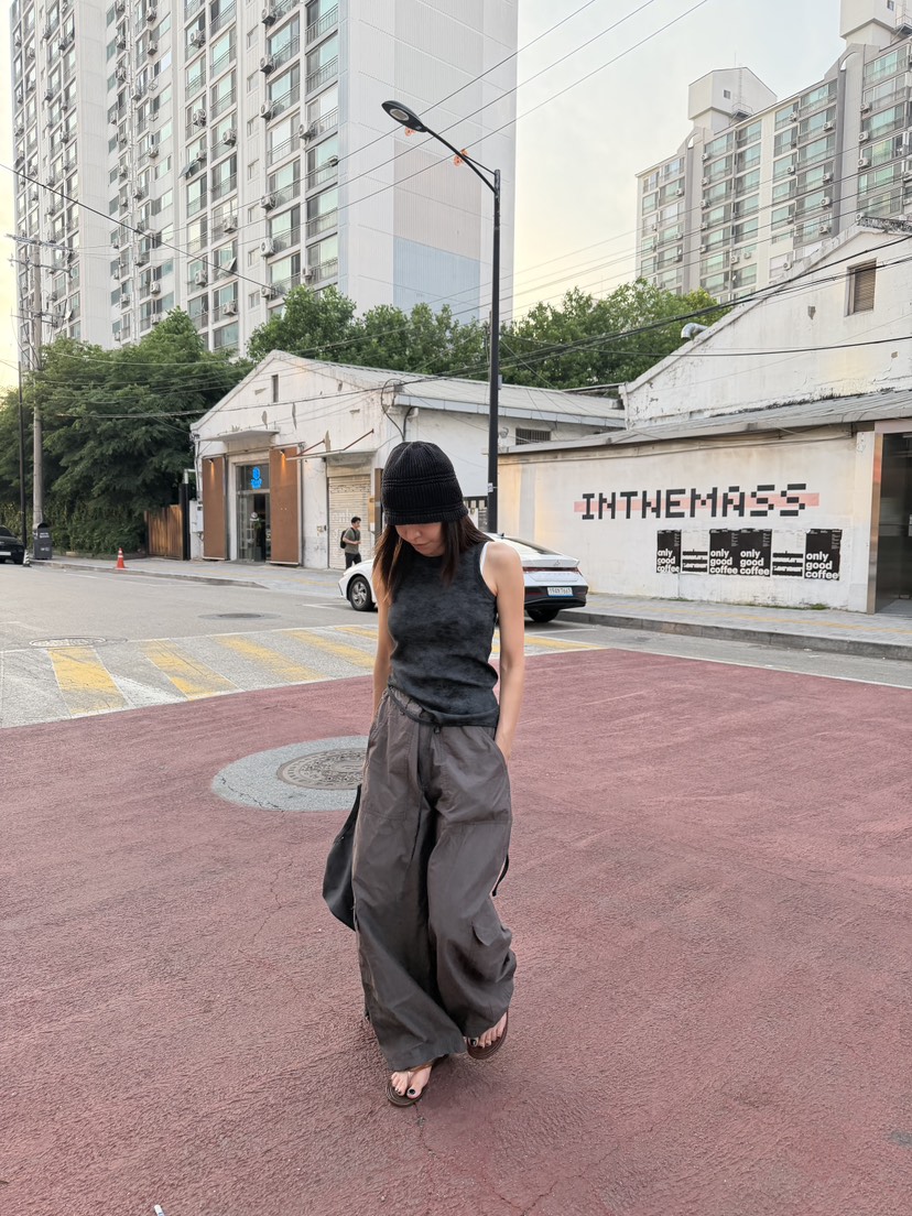 FRANC—L東大門實拍韓國女裝新品推薦時尚休閑熱賣休閑褲FRANC休閑褲