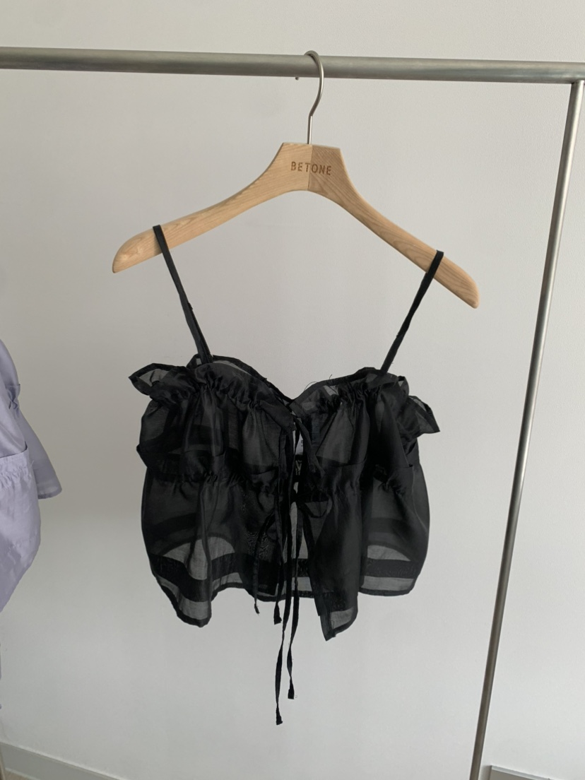 BETONE東大門實拍韓國女士新品職業時尚吊帶背心天絲緞帶BETONE吊帶/背心圖色3