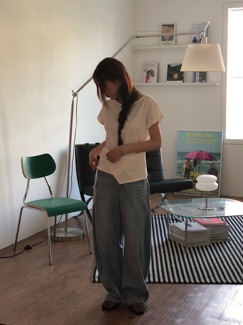 ONDO-P韓國代購女士新款職業26春夏推薦人氣26夏季時尚T恤ONDO-PT恤