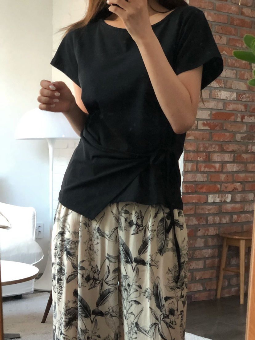 ONDO-P韓國代購女士新款職業26春夏推薦人氣26夏季時尚T恤ONDO-PT恤