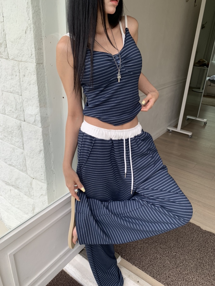 BADCALM韓國直郵女裝新品推薦26春夏熱賣時尚休閑26夏季休閑褲BADCALM休閑褲