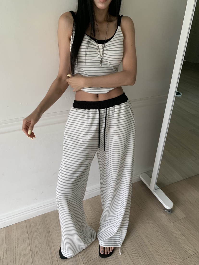 BADCALM韓國直郵女裝新品推薦26春夏熱賣時尚休閑26夏季休閑褲BADCALM休閑褲