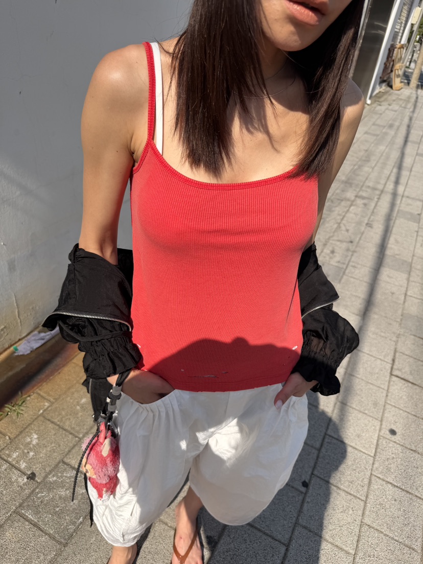 FRANC—L東大門實拍韓國女士新款推薦休閑人氣熱賣吊帶背心FRANC吊帶/背心圖色1