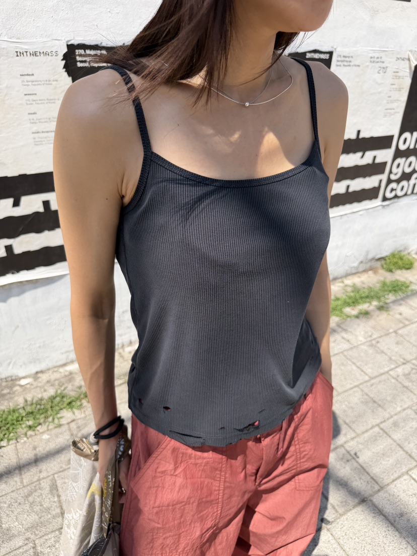 FRANC—L東大門實拍韓國女士新款推薦休閑人氣熱賣吊帶背心FRANC吊帶/背心圖色3