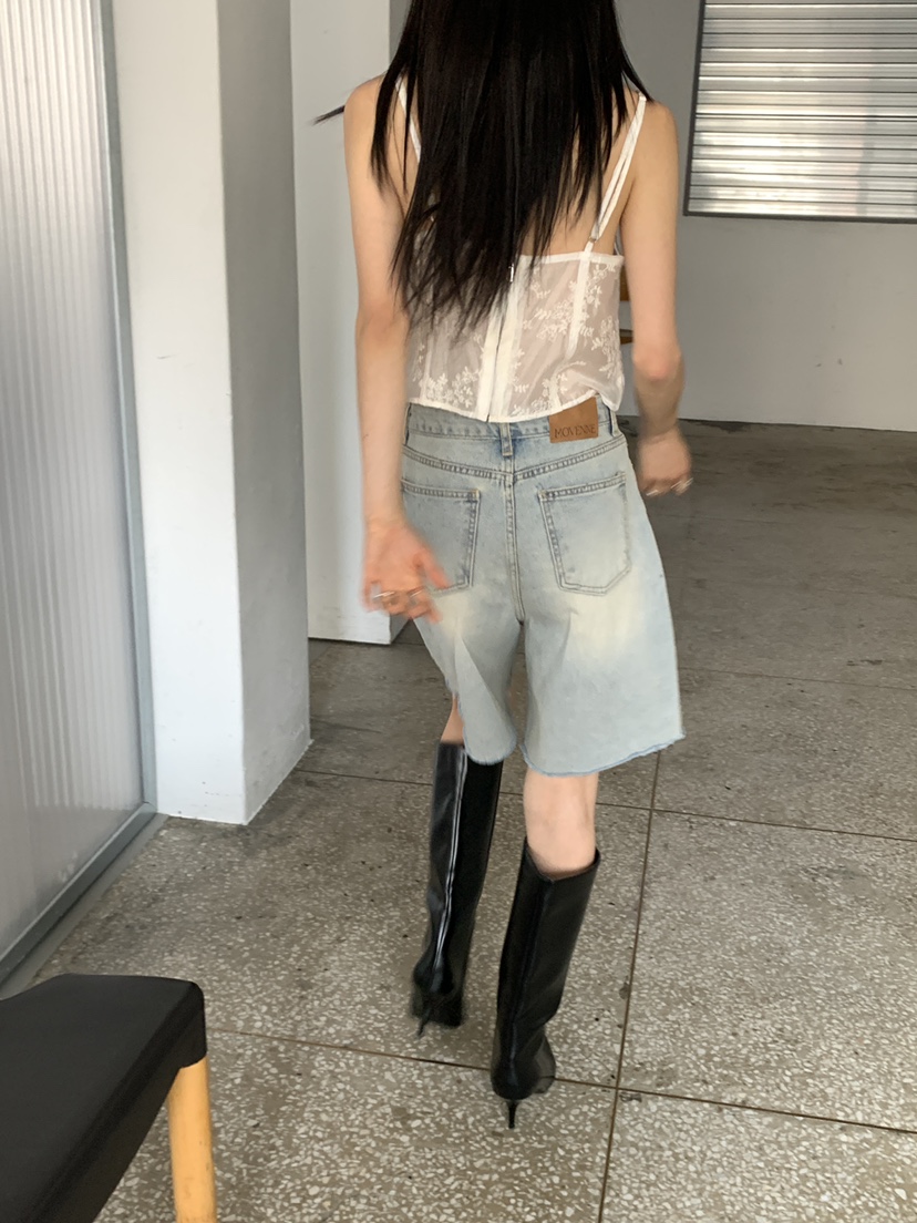 MOVENNE韓國直郵女士新品職業人氣時尚休閑熱賣26夏季短褲MOVENNE短褲